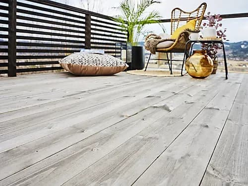 Terrassebord royalimpregnert natur Concise furu Uno 28x120 mm