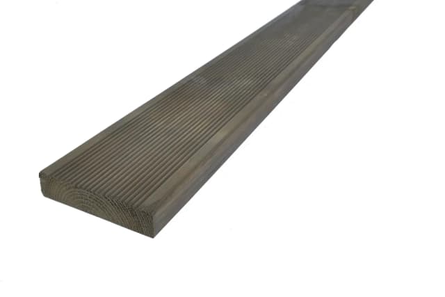 Terrassebord Uno 28x145 Furu Royalimpregnert Grå - MøreRoyal