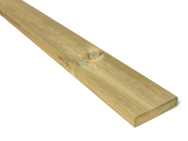 Terrassebord 21x095 Furu Cu Impregnert Kl1