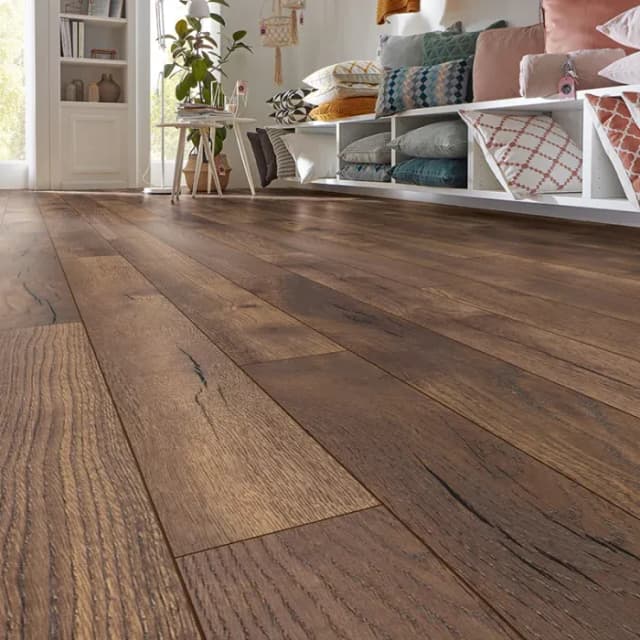 Laminatgulv 10mm 1-stav Dark