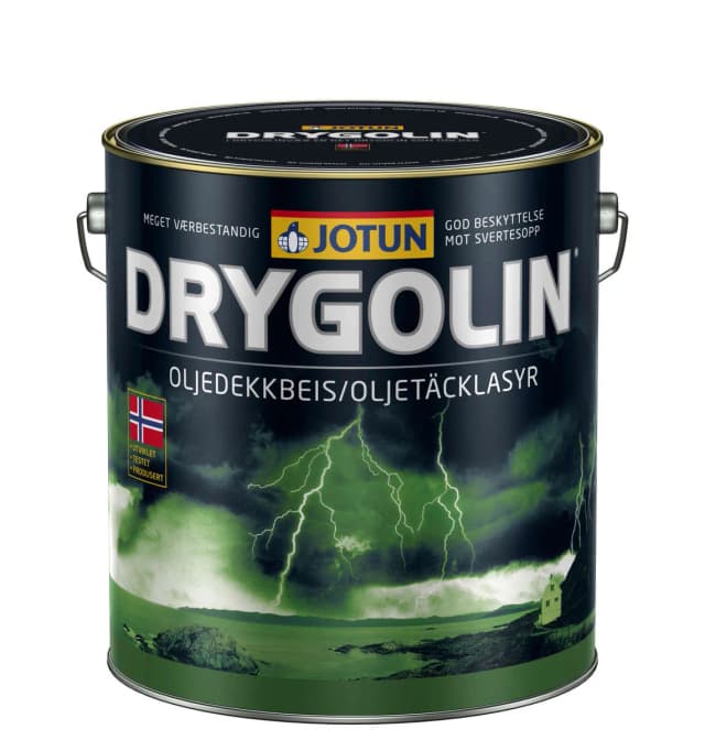 Jotun Drygolin oljedekkbeis 10 L Hvit