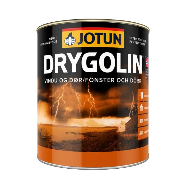 Drygolin vindu og dør oker bas 0.9l