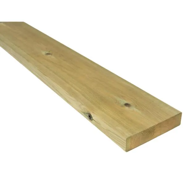 Terrassebord cu impregnert furu 28x120x4200 mm klasse 1