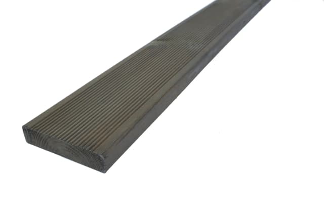 Terrassebord Uno 28x120 Furu Royalimpregnert Grå - MøreRoyal