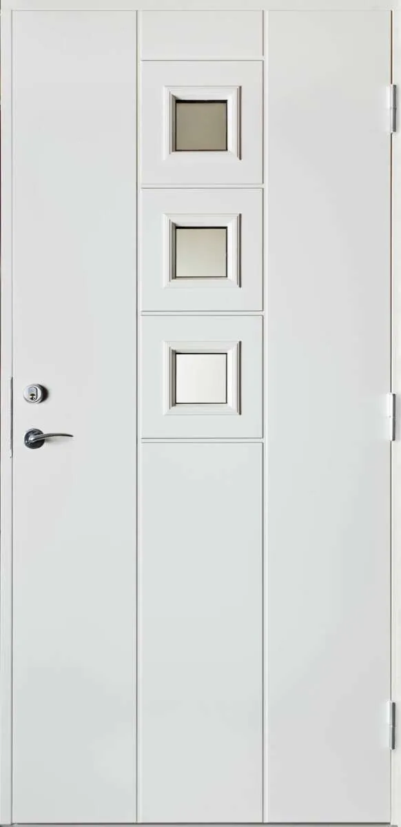 Harmonie Vera ytterdør 100 X 210 CM H Hvit